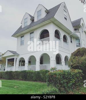 Ein Haus in Allenhurst, Monmouth County, New Jersey, United States Stockfoto