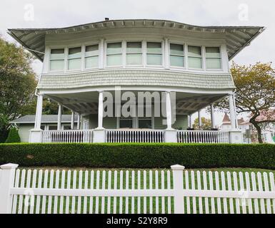 Ein Haus in Allenhurst, Monmouth County, New Jersey, United States Stockfoto