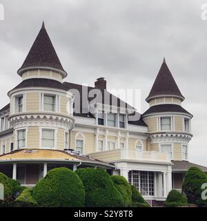 Ein Haus in Allenhurst, Monmouth County, New Jersey, United States Stockfoto