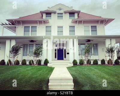 Ein Haus in Allenhurst, Monmouth County, New Jersey, United States Stockfoto