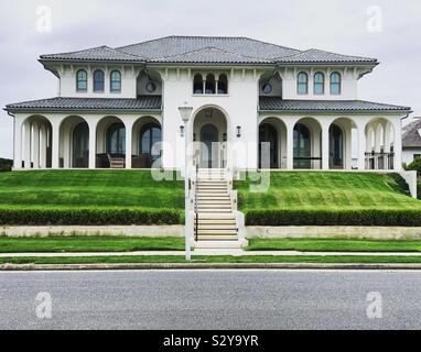 Ein Haus in Allenhurst, Monmouth County, New Jersey, United States Stockfoto