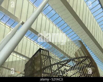 Flughafen Budapest Stockfoto