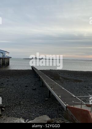 Piel Island von Roa Insel genommen Stockfoto