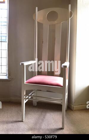 Das Hill House in Helensburgh, Schottland. 1902 von Charles Rennie Mackintosh und Margaret Macdonald für Verleger Walter Blackie. Stockfoto
