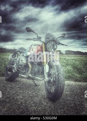 BMW r neun t Retro Cafe Racer hipster Motorrad Stockfoto