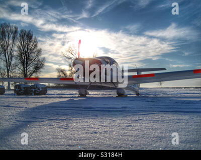 Air Cadet wachsam Motorsegler Stockfoto