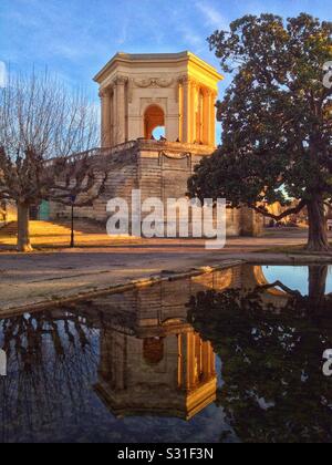 Le Jardin du Peyrou, Montpellier France Stockfoto