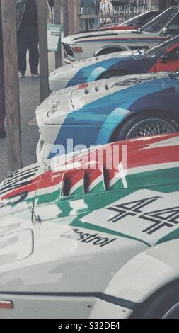 Einige klassische BMWs Stockfoto