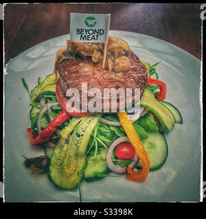 Außer Fleisch bohne Burger. Stockfoto