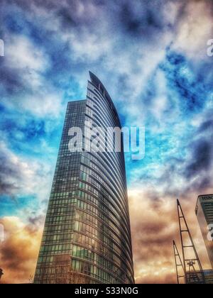 Tower Block Canary Wharf, London Stockfoto