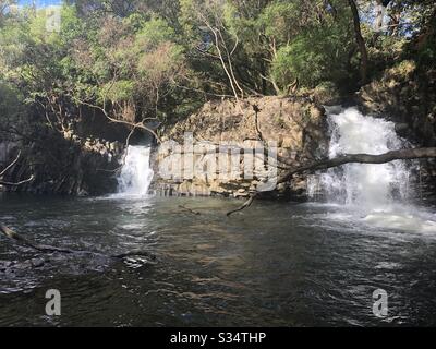 Twin falls Stockfoto