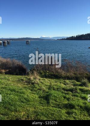 Anacortes Fährhafen Stockfoto