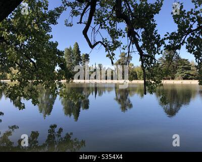 Stadtpark General San Martin in Mendoza, Argentinien. Stockfoto