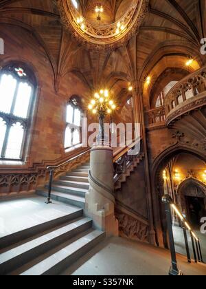 John Rylands Library, Manchester Stockfoto