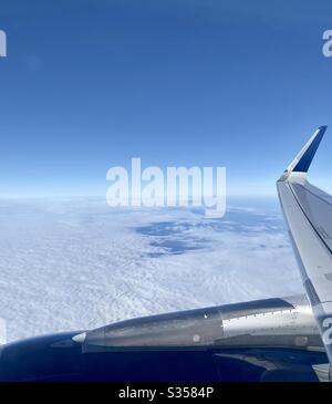 Flüge Werden Angesetzt Stockfoto