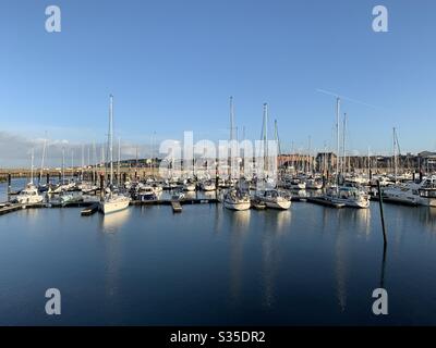 Bangor Marina Stockfoto