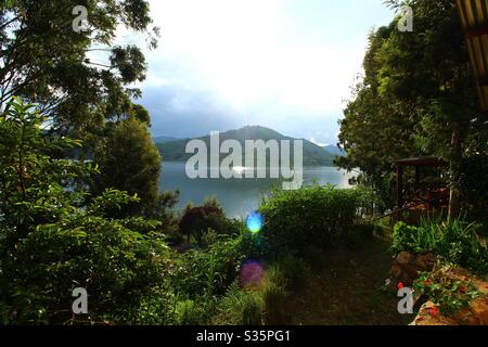 Lake Bunyonyi, Uganda Stockfoto