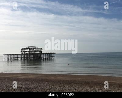 Der West Pier, Brighton Stockfoto