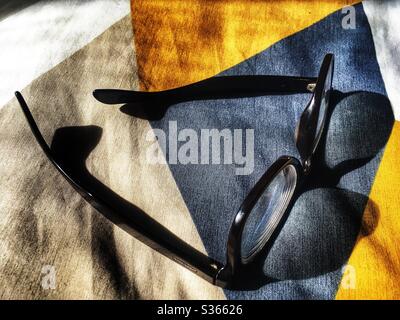 Männer Polizei Brille Stockfoto