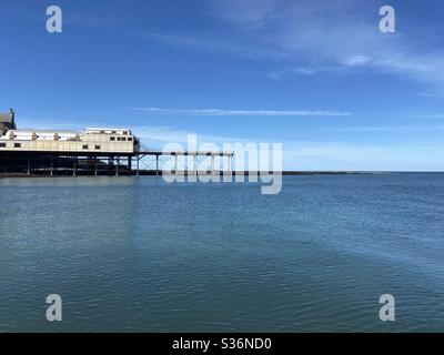 Aberystwyth, West Wales, Großbritannien. Samstag, 30. Mai 2020. News: Ein heißer Sommertag in Aberystwyth, wenn die Temperaturen 23 Grad erreichen. ©️Rose Voon/Alamy Live News Stockfoto