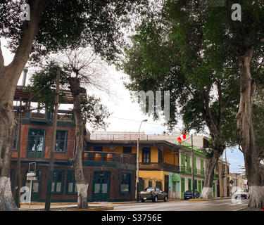 Architektur von barranco, Bezirk Lima, Peru Datum: 25/01/2020 Stockfoto