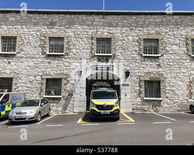 New Mole House, Sitz der Royal Gibraltar Police Stockfoto