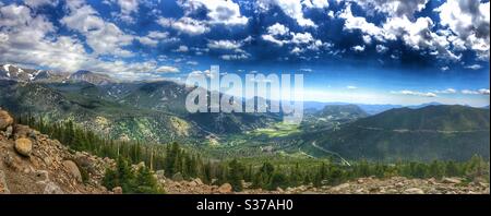 Rocky Mountain Nationalpark Stockfoto