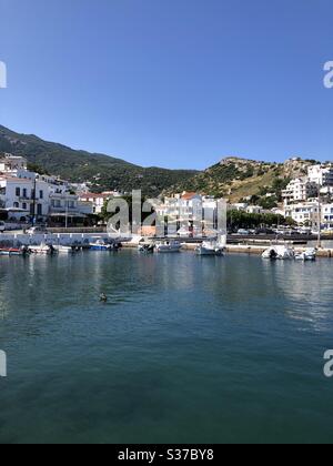 Griechenland ikaria Insel der Langlebigkeit Stockfoto