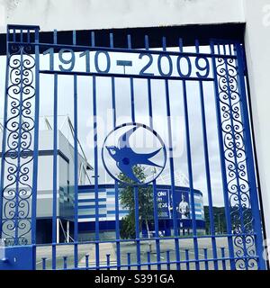 Ninian Park Erinnerungen Stockfoto