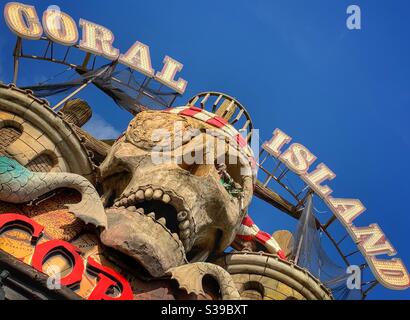 Coral Island Amusement Arcade, Blackpool Stockfoto