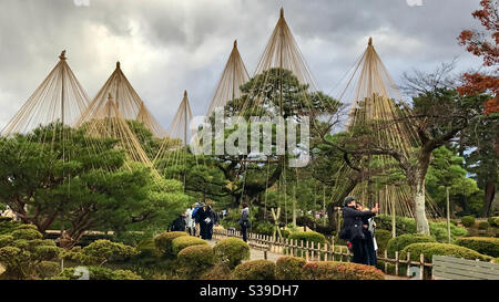 Kenroku-en Garden in Kanazawa Stockfoto