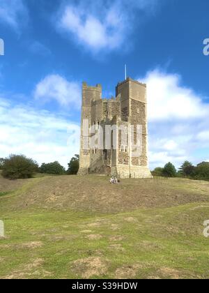 Orford, Suffolk, Großbritannien - 8. September 2020: The Castle Stockfoto