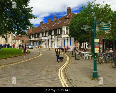 St William’s College, York, Großbritannien Stockfoto