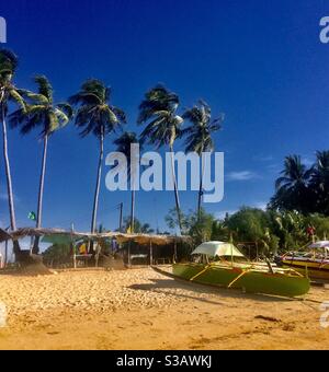 Strand auf den Philippinen Stockfoto