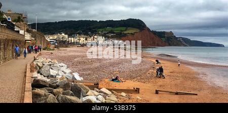 Sidmouth Devon Stockfoto