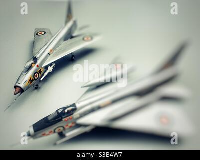 Lightning 1 / 1/72 Maßstab Kunststoff-Modell Flugzeug Stockfoto