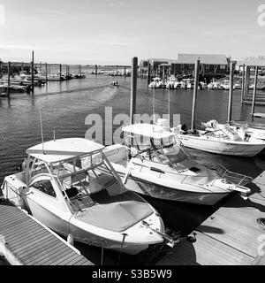 Millway Marina, Barnstable, Cape Cod, Massachusetts, Usa Stockfoto