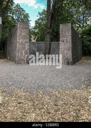 Estland Fähre Katastrophendenkmal in Stockholm Schweden Stockfoto