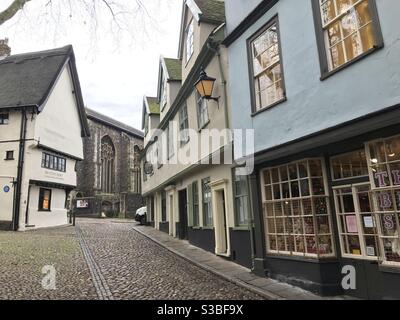 Britons Arms, Elm Hill, Norwich Stockfoto