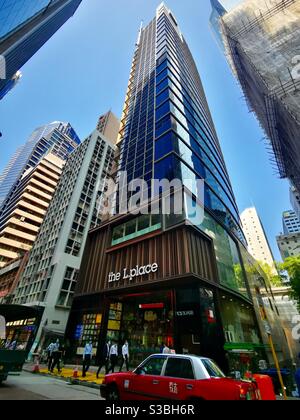 Das L.Place Gebäude in Central, Hong kong. Stockfoto