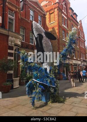 Killerwal für Chelsea in Bloom, 2019, Pavilion Road, Chelsea, Großbritannien Stockfoto