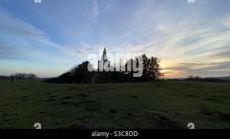 Farley Mount Stockfoto