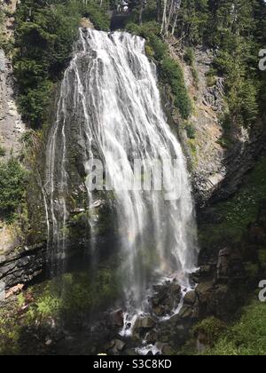 Narada Falls Mount Rainier National Park Stockfoto