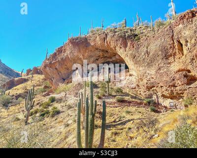 Tonto National Monument in Arizona Stockfoto