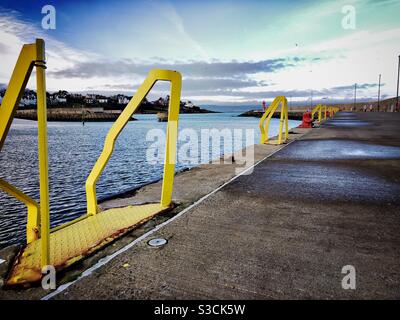 Eisenhower Pier, Bangor, County Down, Nordirland Stockfoto