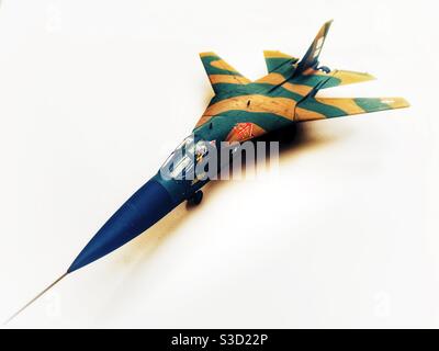 Airfix F-111 Modellflugzeug im Maßstab 1:1/72 Stockfoto