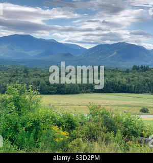 Landschaft, Sugar Hill, Grafton County, New Hampshire, Usa Stockfoto