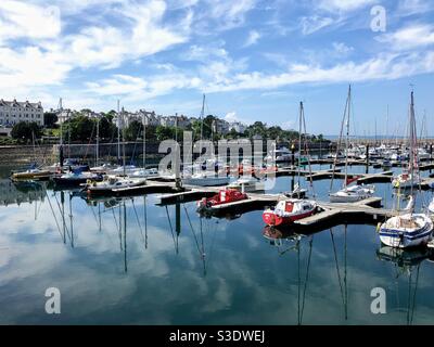 Bangor Marina, Bangor, Nordirland Stockfoto