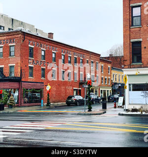 Dezember 2020, Great Barrington, Berkshire County, Massachusetts, Usa Stockfoto