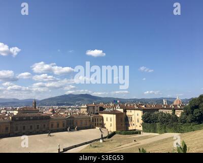 Boboli Gardens / Pitti Palace, Florenz, Italien Stockfoto